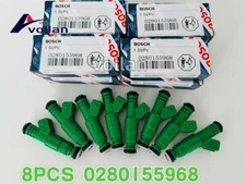 8PCS BOSCH Fuel Injectors OEM 0280155968 42lb For LS1 LT1 Chevy Ford Mustang  US
