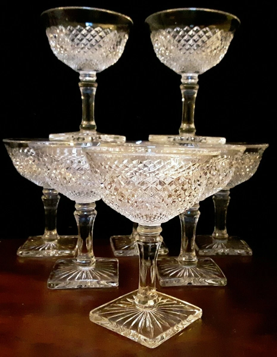 Square Bottom Wine Glasses