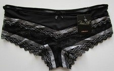 Rene Rofe Intimates Lace Trimmed Boyshort Panties Size Medium 6 NWT