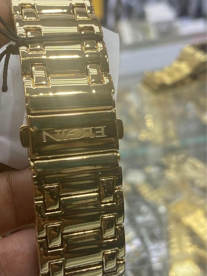 Mens Elgin Luxury Elegant Genuine Dress Watch Goldtone Color | eBay