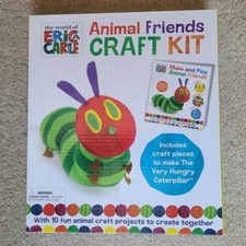 Eric Carle Animal Friends Craft Kit Includes 10 Craft Projects New in box