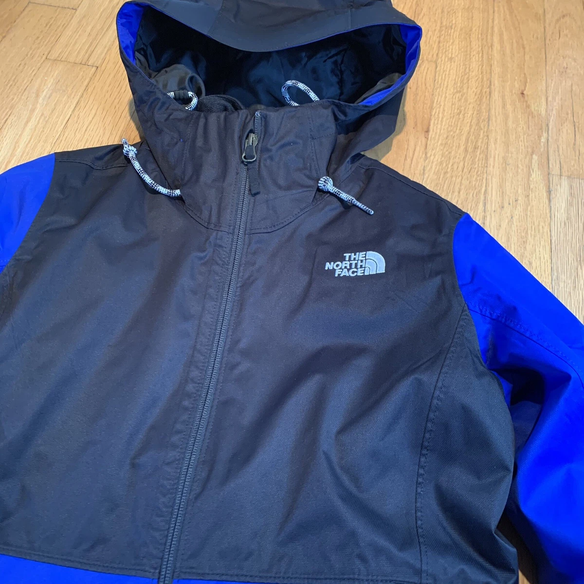 North Face Arrowood Triclimate Jacket Full Zip Women s Size XSmall XS Blue Black