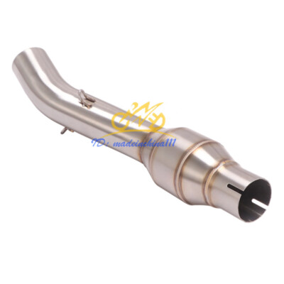 Exhaust System Middle Link Pipe Escape Slip On 51mm For Benelli 302S 2019-2023