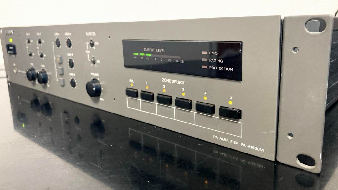 SONY パワーアンプ PA-P1600 SONY パワーアンプ PA-P1600
