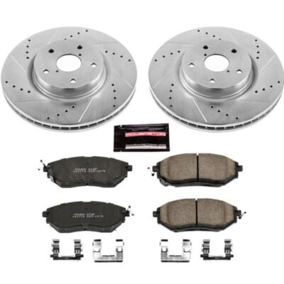 Power Stop Fits 06-07 Subaru B9 Tribeca Front Z23 Evolution Sport Brake Kit