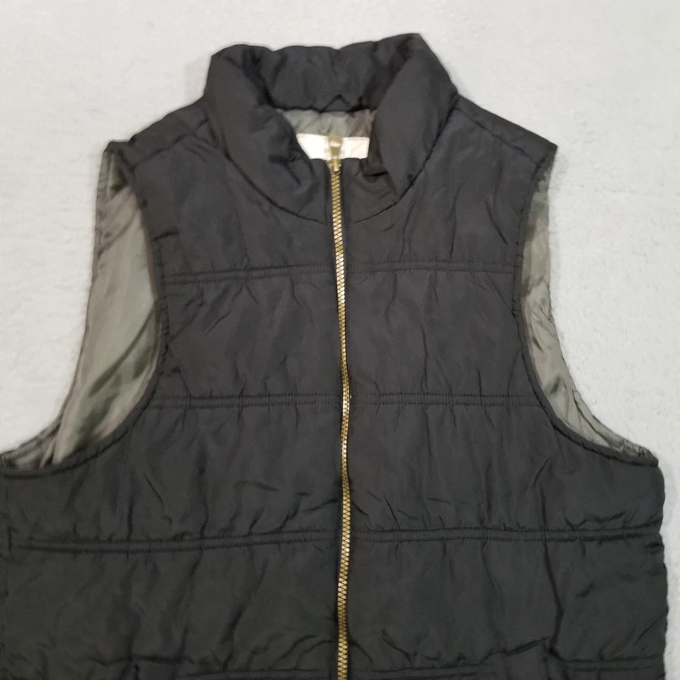 Chaleco de Colección Impermeable para Hombres Mediano Negro Puffer Gorpcore Senderismo Aire Libre Foto 2 de 4