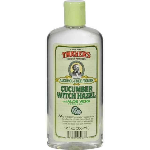 witch hazel toner cucumber