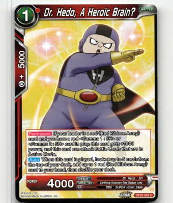 DBS CCG Dr Hedo, A Heroic Brain? - Critical Blow