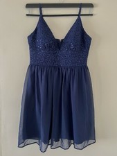 Blue Formal Party Dress Women from Windsor in Perfect Condition Size M