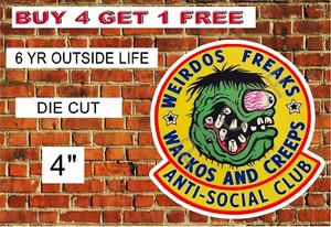 ANTI-SOCIAL CLUB DECAL UV LAMINATED | eBay