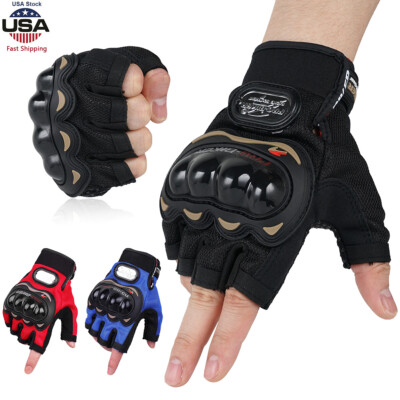 Men Women Half Finger Motorcycle Gloves for Outdoor Motocross