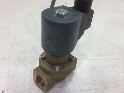CEME 8414 COD.8414NN012S01C02 24V DC DN 12 1/2'' SOLENOID VALVE C.E.M.E.
