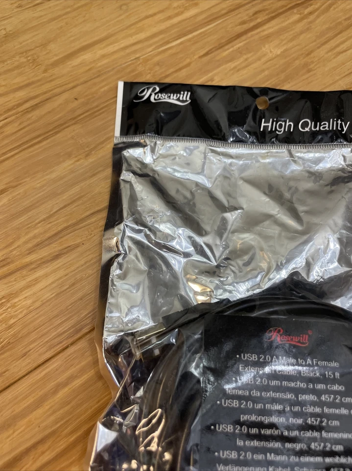 NEW Rosewill High Quality Cable USB 2.0 A Male to Female KG JD - Image 2 of 4