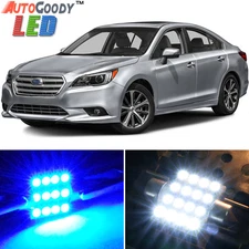 14 x Premium Blue LED Lights Interior Package Kit for Subaru Legacy 10-19 + Tool