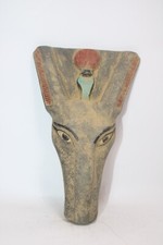 God Anubis Jackal statue of bust Pharaonic ancient Egyptian antiquities handmade