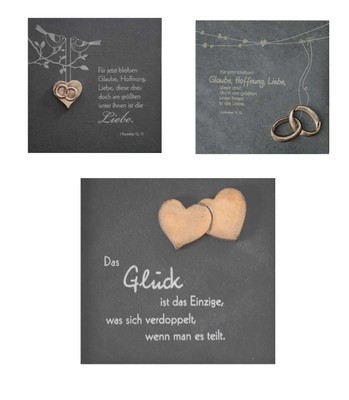 Bilder Drucke Schieferrelief Liebe Herz Bronze Hochzeit Hochzeitsgeschenk Schiefertafel Mobel Wohnen 