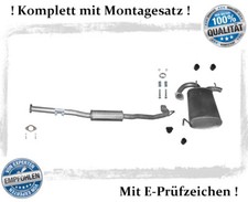 Auspuffanlage für Nissan X-Trial (T30) 2.0 2.2D 2.5 Bj.01-07 Auspuff Montagesatz