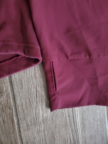 Puma Jogger Suit With Ribbed Sides & thumbslits In Burgundy Sz S For Women. EUC - Picture 7 of 11