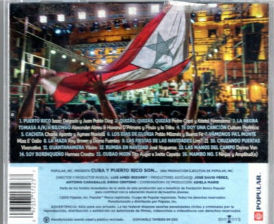 Especial del Banco Popular Cuba y Puerto Rico Son CD
