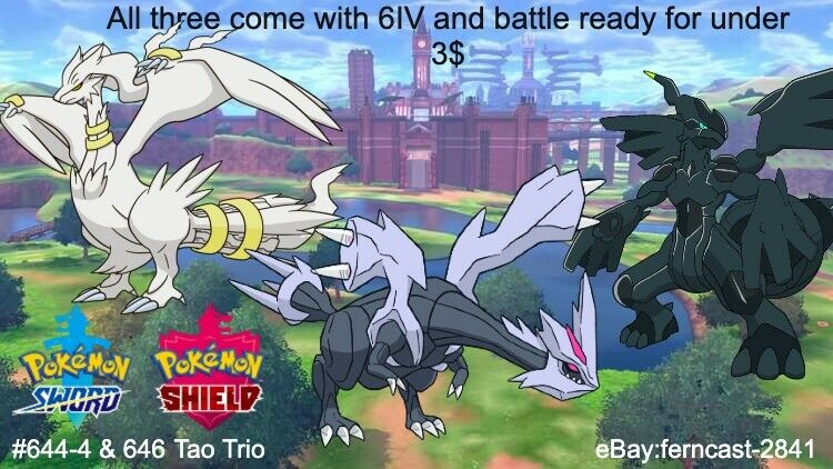 Shiny Reshiram!!! : r/PokemonSwordAndShield