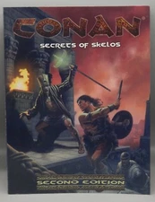SECRETS OF SKELOS Mongoose Publishing CONAN 2d edition RPG d20 D&D guide book !