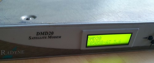 Comtech Radyne DMD20 satellite modem S/N 6262 - Afbeelding 2 van 5