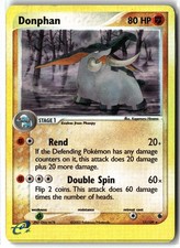 2003 Donphan 17/109 Reverse Holo Rare Ruby & Sapphire Pokemon LP Front/MP Back on eBay