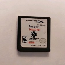 Imagine Teacher Nintendo DS Video Game Cartridge Works Ubisoft