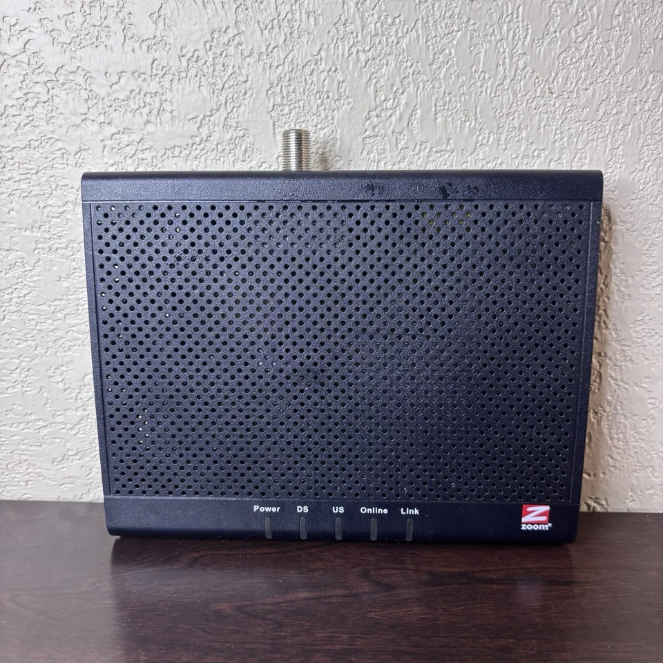 ZOOM DOCSIS 3.0 Cable/Modem Router Wireless-N Model 5341J Series 1094 - Image 2 of 4