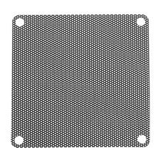 20PCS PC Dust Filter, 80x80mm PVC Computer Case Dustproof Mesh, Black