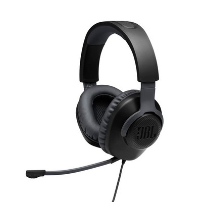 JBL Quantum 100 Over-Ear Gaming Headset Schwarz kabelgebunden PC Konsole