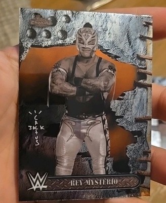 Rey Mysterio 2025 Topps Chrome WWE x Cactus Jack Base #6 
