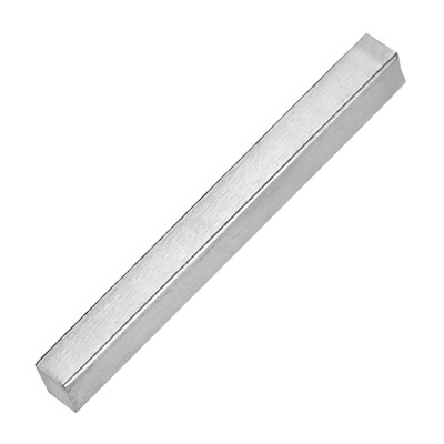 Türknaufspindel 3x0,3'' 70x8mm für Mortise-Türknaufe [Silber] 1-Pack