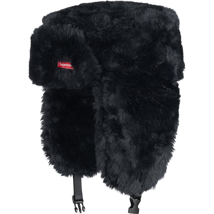 Supreme Ushanka Hat Black SIZE S/M FW25 - IN Hand and ready to ship