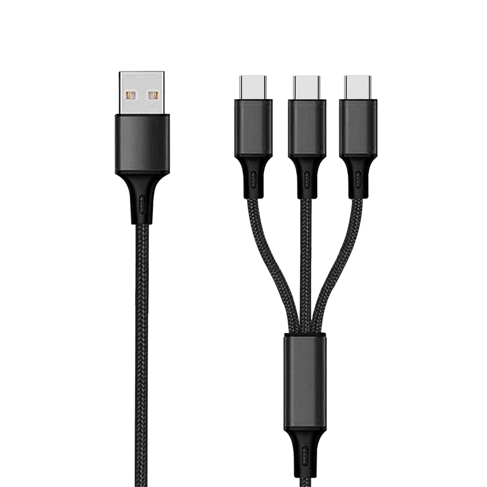 Кабель USB 2GO Type C Ladekabel 1,5м - schwarz, 797156