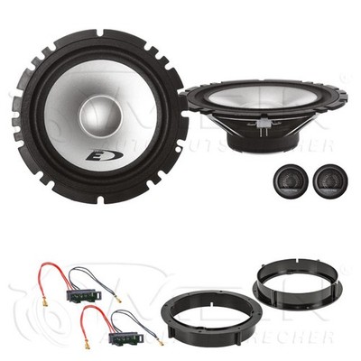 ALPINE LAUTSPRECHER für VW T5 Multivan 2003-2009 Heck Hinten 2-Wege 280W #AKOM