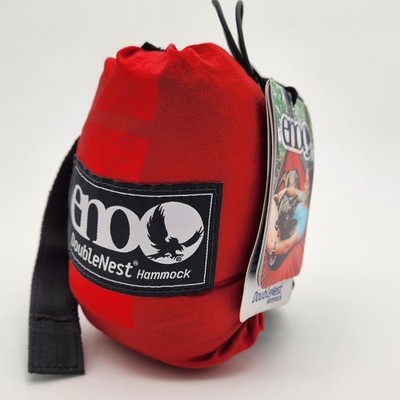ENO Hammock Eagles DoubleNest Red/Charcoal - Bicycle/Camping