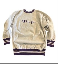 Vintage Champion Reverse weave crewneck Made In USA Size XL