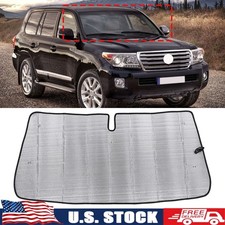 Front Window Car Windshield Sunshade Cover For Toyota Land Cruiser LC200 2016-21