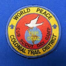 Boy Scout 1991 Cub Scout Day Camp Old Dominion  Area Council VA 269B3-BIN