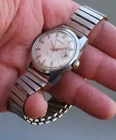 Vintage SEIKO Sea Horse Diashock  17 jwl Men's WRISTWATCH Keeping Time 6602-8990