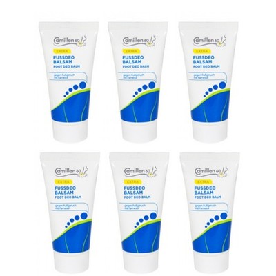 Camillen 60/Fussdeo Balsam ''Extra'' Reisegröße 6x30ml/Fußpflege/Hautpflege 