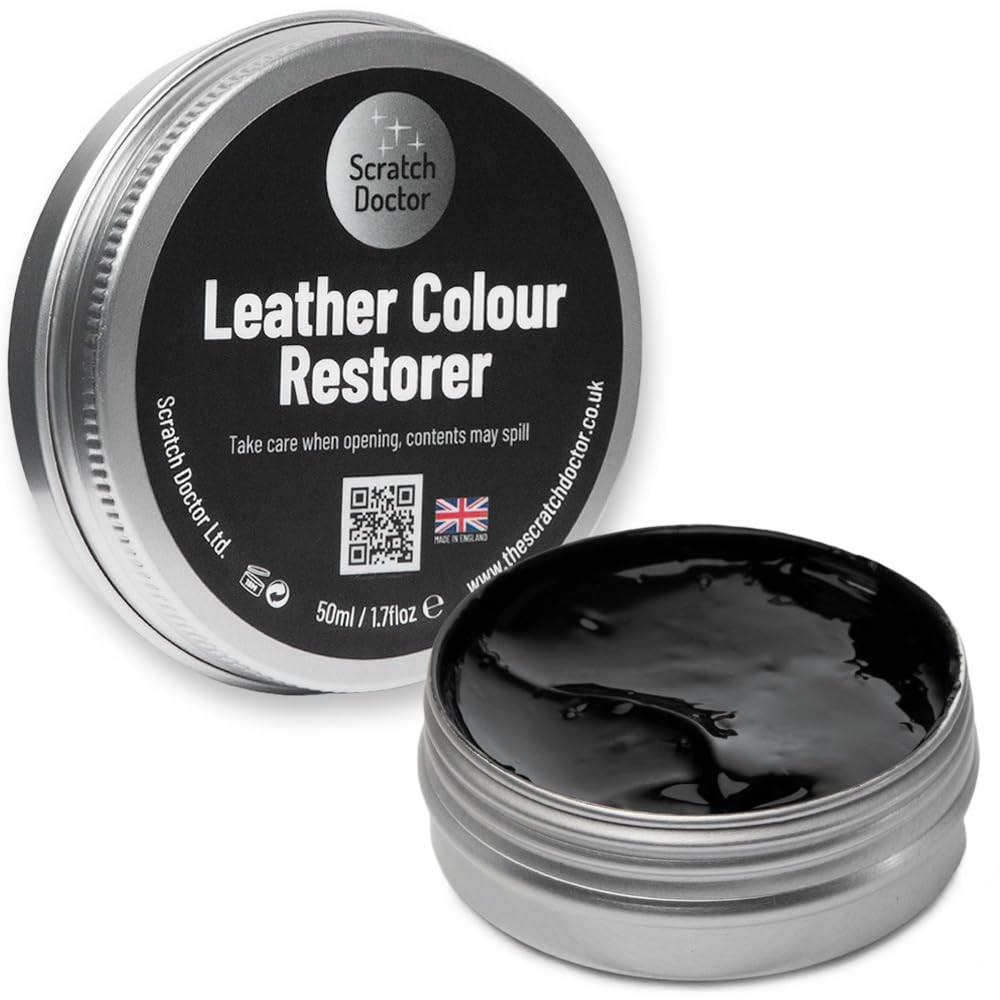 Scratch Doctor Leather Colour Restorer Recolouring Balm Repair Treatment for