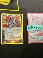 Pokemon Team Magma’s Rhydon Team Magma vs Team Aqua 11/95 134 💎MP Crease💎