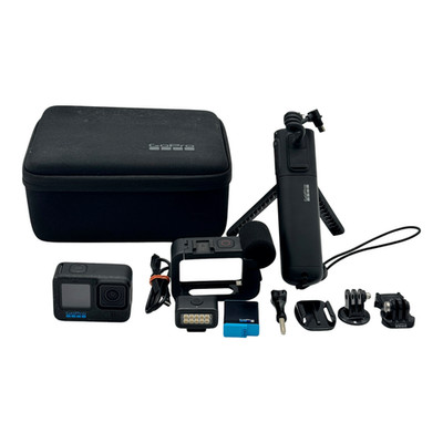 GoPro HERO 12 Black Creator Edition Displaybruch Zubehörpaket top MwSt ausweisb.