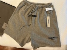 Fear of God Essentials 100 Authentic SS22  Dark Oatmeal Shorts Size XL