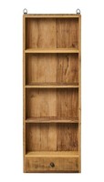 Ib Laursen - Wandregal Regal 4 FäCher 1 Schublade Holz Unika 33X93Cm 21039-30