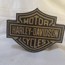 Harley Davidson Trailer Hitch Cover Hitch Plug Blacksilver No Mount