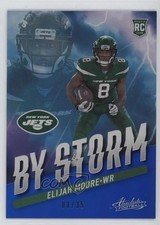 2021 Panini Absolute By Storm Spectrum Blue 3/35 Elijah Moore #BST-14 06ic