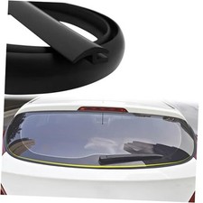 H-Shape Windshield Cowl Molding Rubber Seal Strips, Car Front Rear 1.7M/5.6Ft